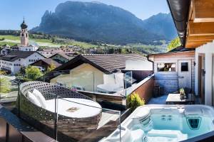 Im Whirlpool lässt es sich wunderbar entspannen.