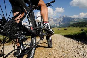 Die Seiser Alm ist ein Paradies für Mountainbiker.